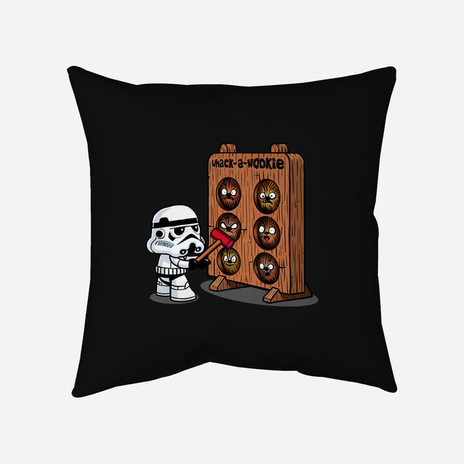 Whack A Wookie-None-Non-Removable Cover w Insert-Throw Pillow-MelesMeles