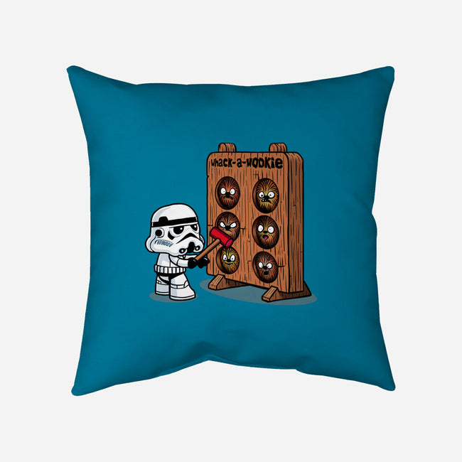 Whack A Wookie-None-Non-Removable Cover w Insert-Throw Pillow-MelesMeles