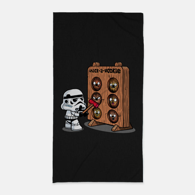 Whack A Wookie-None-Beach-Towel-MelesMeles