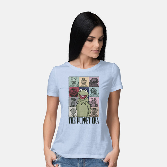 The Puppet Era-Womens-Basic-Tee-NMdesign