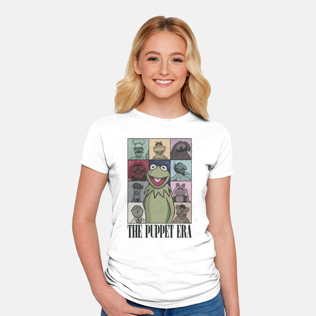 The Puppet Era-Womens-Fitted-Tee-NMdesign