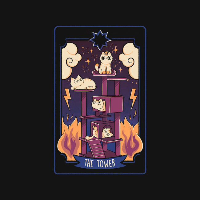The Tower Cat Tarot-None-Memory Foam-Bath Mat-tobefonseca