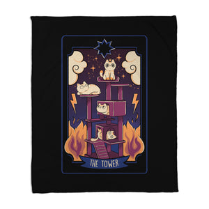 The Tower Cat Tarot