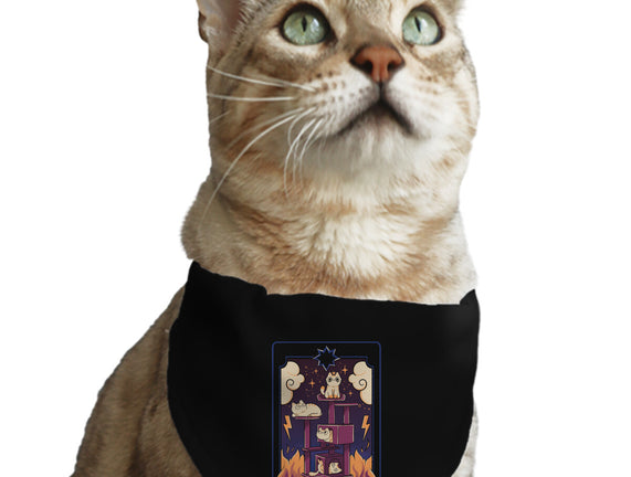 The Tower Cat Tarot