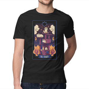 The Tower Cat Tarot