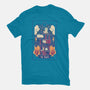 The Tower Cat Tarot-Womens-Basic-Tee-tobefonseca