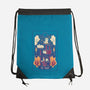 The Tower Cat Tarot-None-Drawstring-Bag-tobefonseca