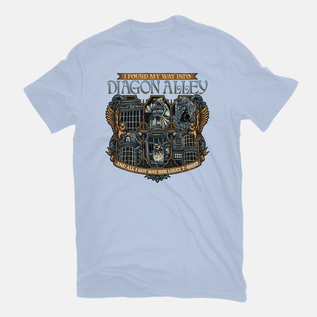 Let's Go To Diagon Alley-Unisex-Basic-Tee-glitchygorilla