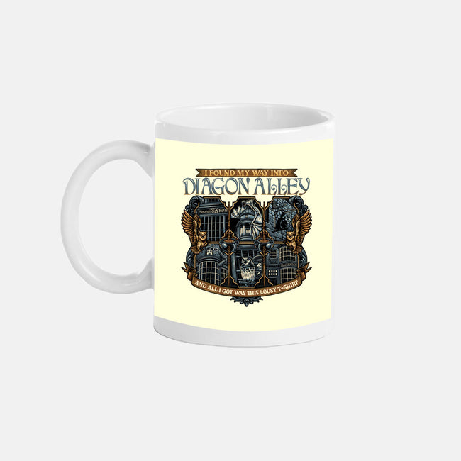 Let's Go To Diagon Alley-None-Mug-Drinkware-glitchygorilla