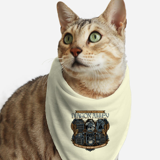 Let's Go To Diagon Alley-Cat-Bandana-Pet Collar-glitchygorilla