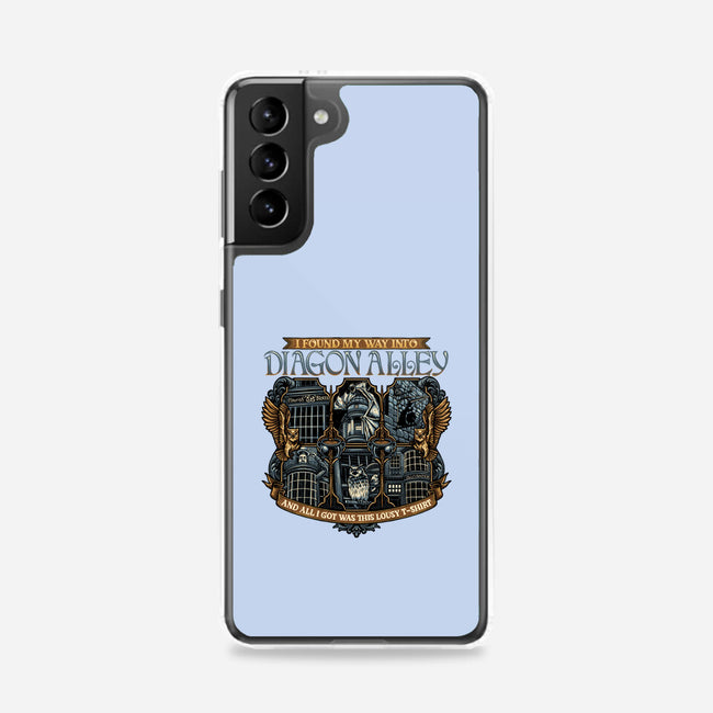 Let's Go To Diagon Alley-Samsung-Snap-Phone Case-glitchygorilla