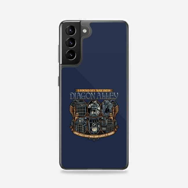 Let's Go To Diagon Alley-Samsung-Snap-Phone Case-glitchygorilla