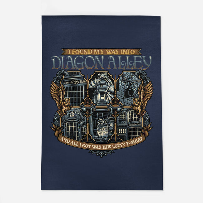 Let's Go To Diagon Alley-None-Indoor-Rug-glitchygorilla