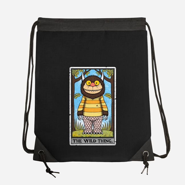 The Wild Thing-None-Drawstring-Bag-drbutler