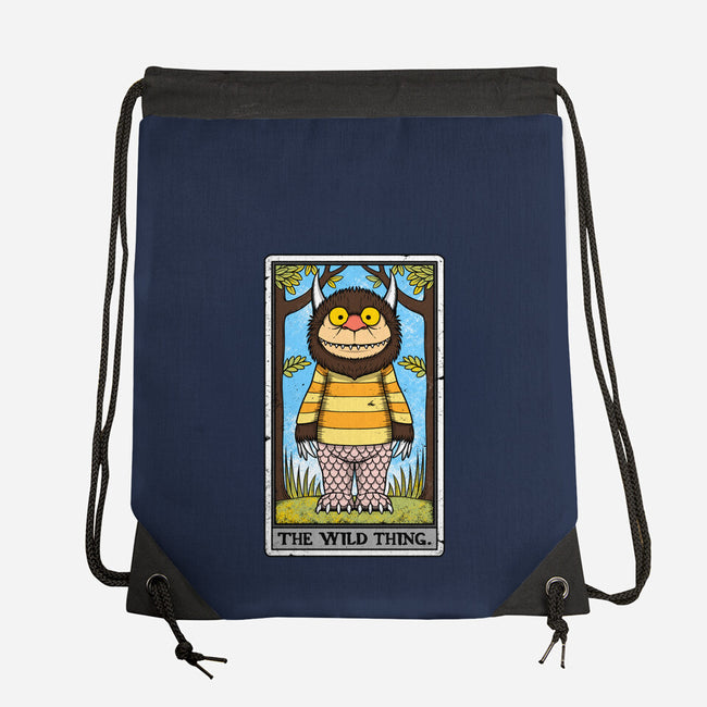 The Wild Thing-None-Drawstring-Bag-drbutler