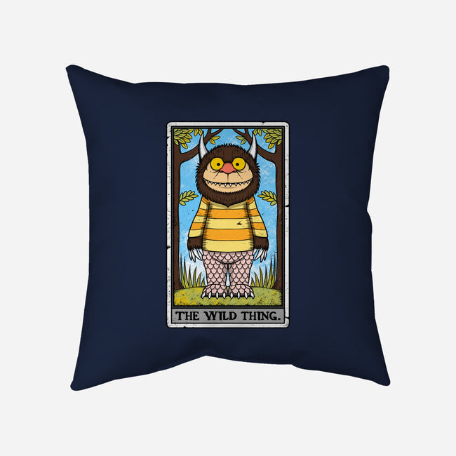 The Wild Thing-None-Removable Cover-Throw Pillow-drbutler