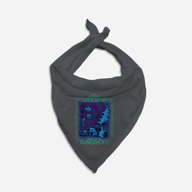 Dangerous Art-Cat-Bandana-Pet Collar-daobiwan