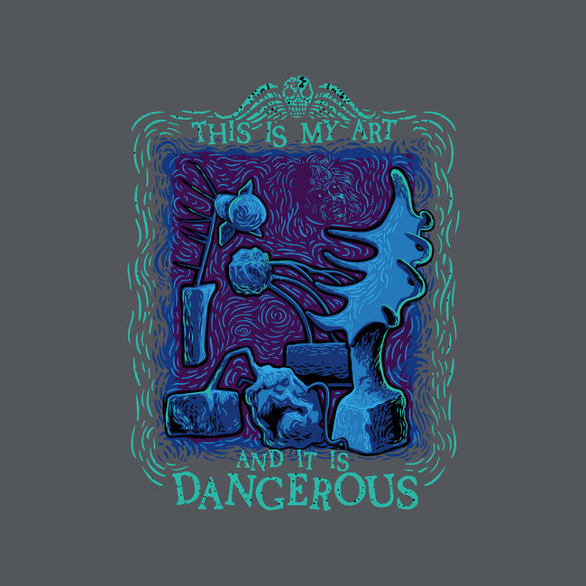 Dangerous Art-Womens-Basic-Tee-daobiwan