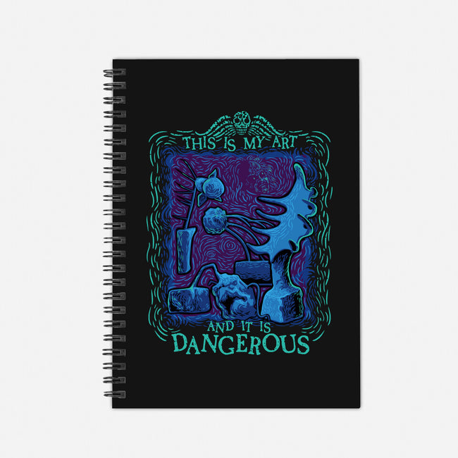 Dangerous Art-None-Dot Grid-Notebook-daobiwan