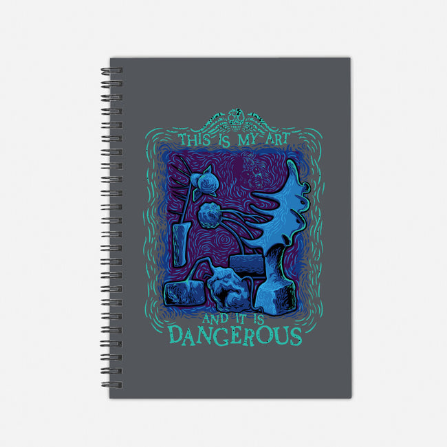 Dangerous Art-None-Dot Grid-Notebook-daobiwan