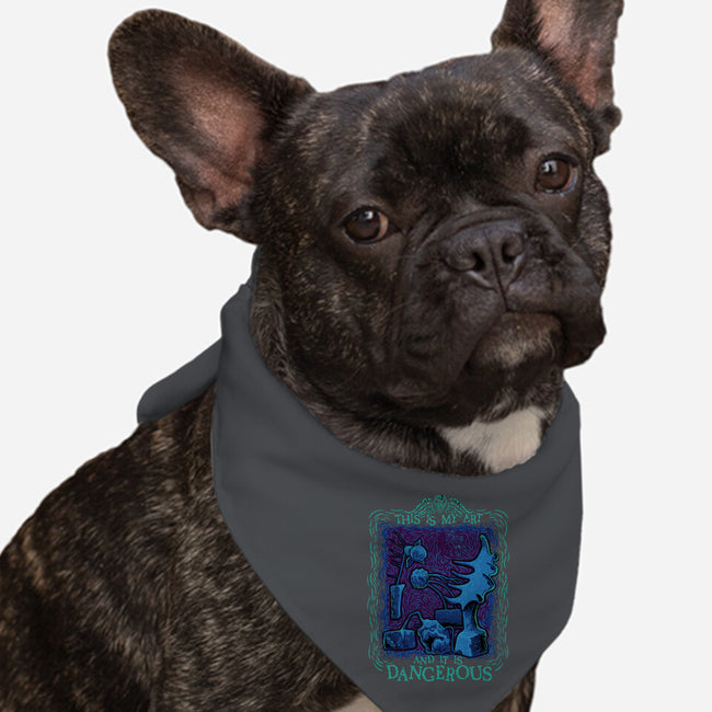 Dangerous Art-Dog-Bandana-Pet Collar-daobiwan