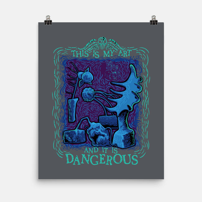 Dangerous Art-None-Matte-Poster-daobiwan