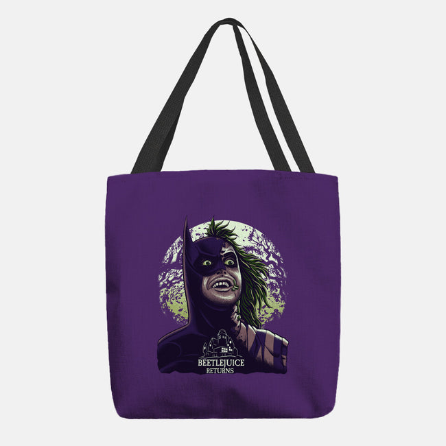 The Ghost Returns-None-Basic Tote-Bag-rmatix