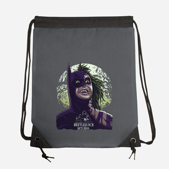 The Ghost Returns-None-Drawstring-Bag-rmatix