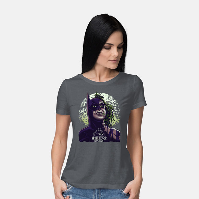 The Ghost Returns-Womens-Basic-Tee-rmatix