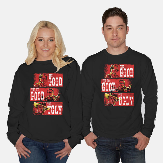 The Too Good-Unisex-Crew Neck-Sweatshirt-zascanauta