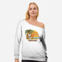 Tropicool-Womens-Off Shoulder-Sweatshirt-kg07