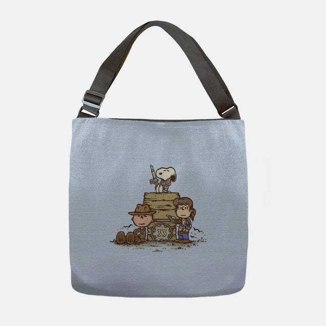 Beagle Of Steel-None-Adjustable Tote-Bag-kg07