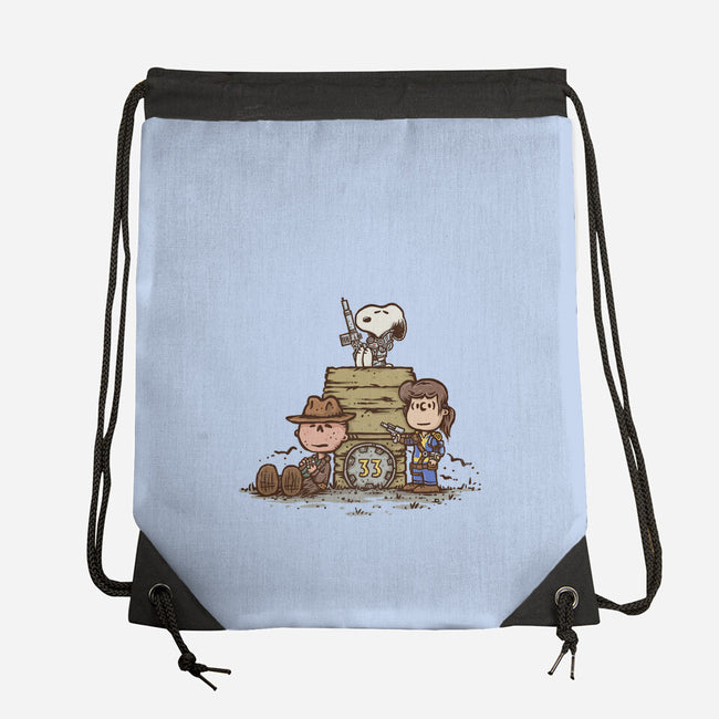 Beagle Of Steel-None-Drawstring-Bag-kg07