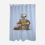 Beagle Of Steel-None-Polyester-Shower Curtain-kg07