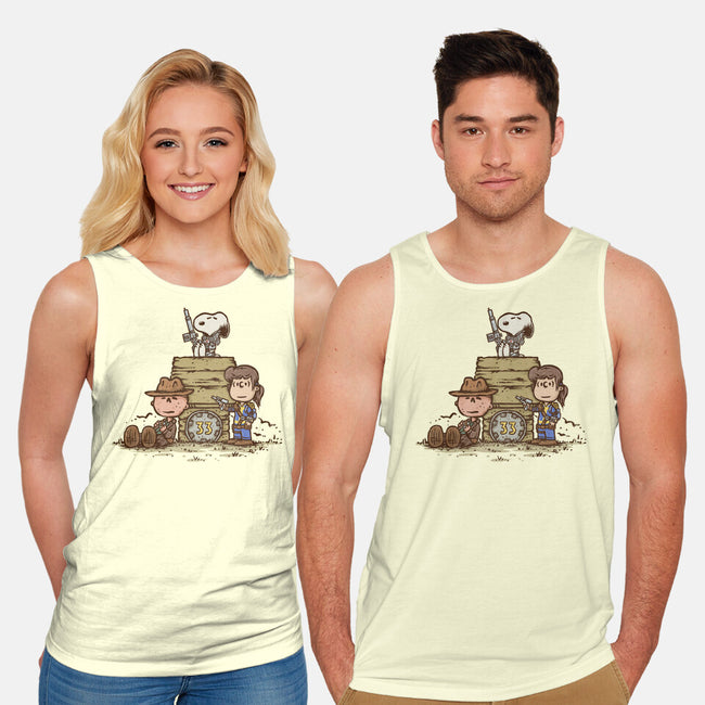 Beagle Of Steel-Unisex-Basic-Tank-kg07