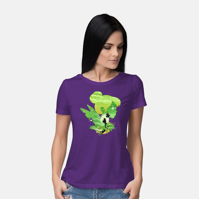 Tink Landscape-Womens-Basic-Tee-dandingeroz