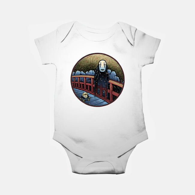 Bridge To The Spirit World-Baby-Basic-Onesie-glitchygorilla