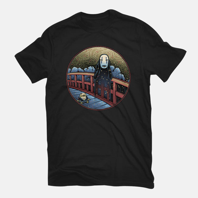 Bridge To The Spirit World-Mens-Basic-Tee-glitchygorilla