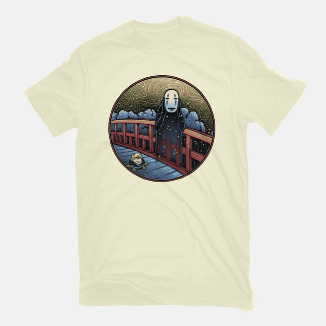 Bridge To The Spirit World-Mens-Basic-Tee-glitchygorilla