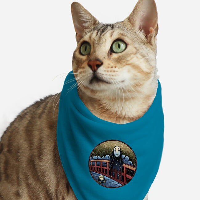 Bridge To The Spirit World-Cat-Bandana-Pet Collar-glitchygorilla