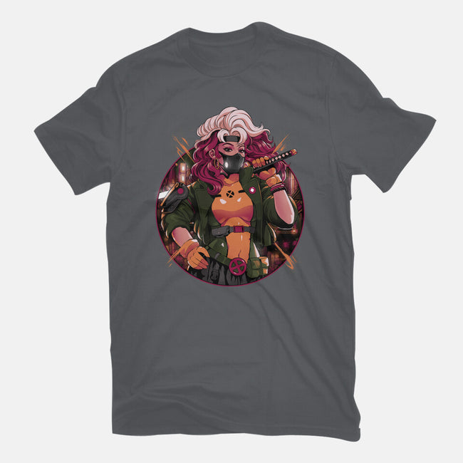 Samurai Mutant-Womens-Fitted-Tee-Bruno Mota