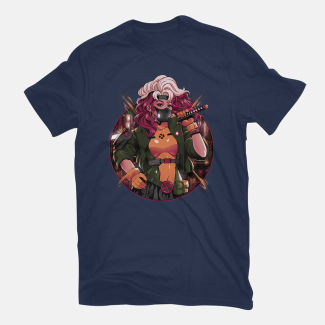 Samurai Mutant-Womens-Fitted-Tee-Bruno Mota