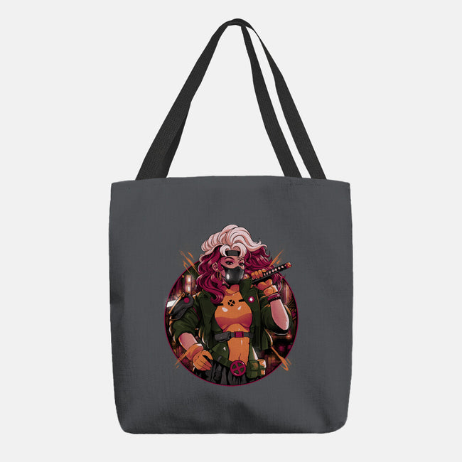 Samurai Mutant-None-Basic Tote-Bag-Bruno Mota