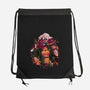 Samurai Mutant-None-Drawstring-Bag-Bruno Mota