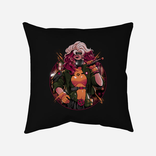 Samurai Mutant-None-Non-Removable Cover w Insert-Throw Pillow-Bruno Mota