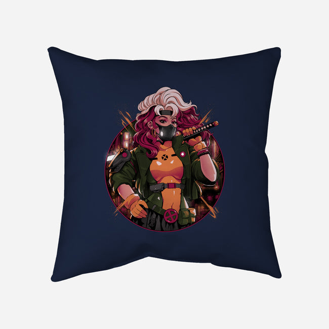 Samurai Mutant-None-Non-Removable Cover w Insert-Throw Pillow-Bruno Mota