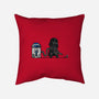 Robotic Hoover-None-Removable Cover-Throw Pillow-Donnie