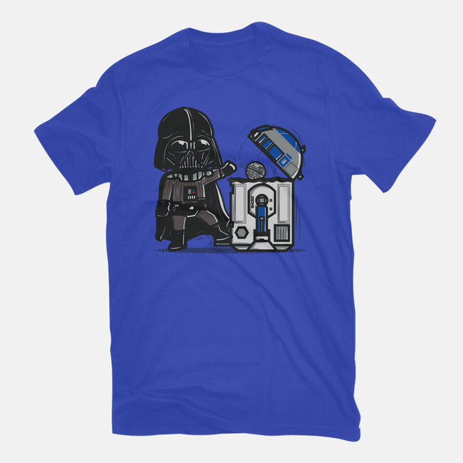 Robotic Trashcan-Mens-Heavyweight-Tee-Donnie