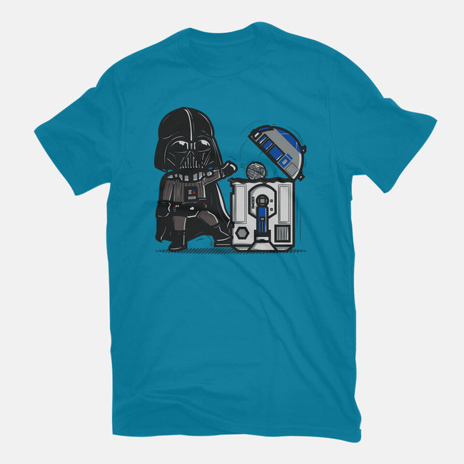 Robotic Trashcan-Mens-Basic-Tee-Donnie