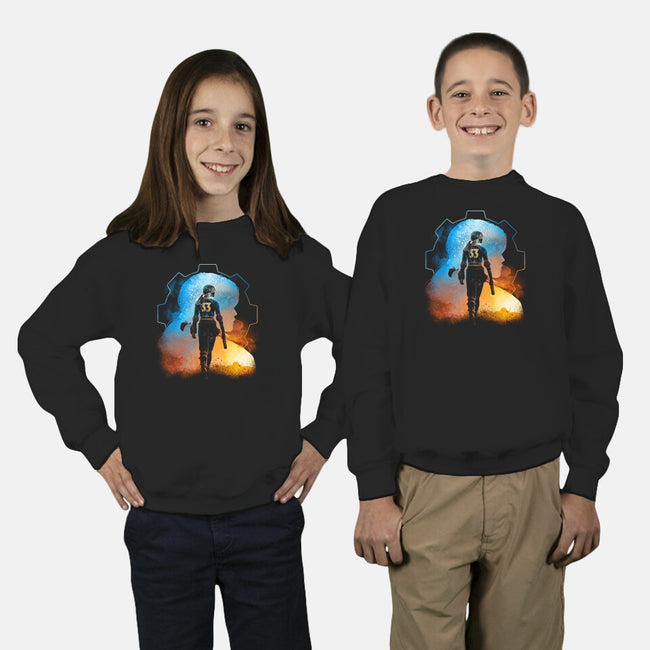 New America-Youth-Crew Neck-Sweatshirt-Donnie